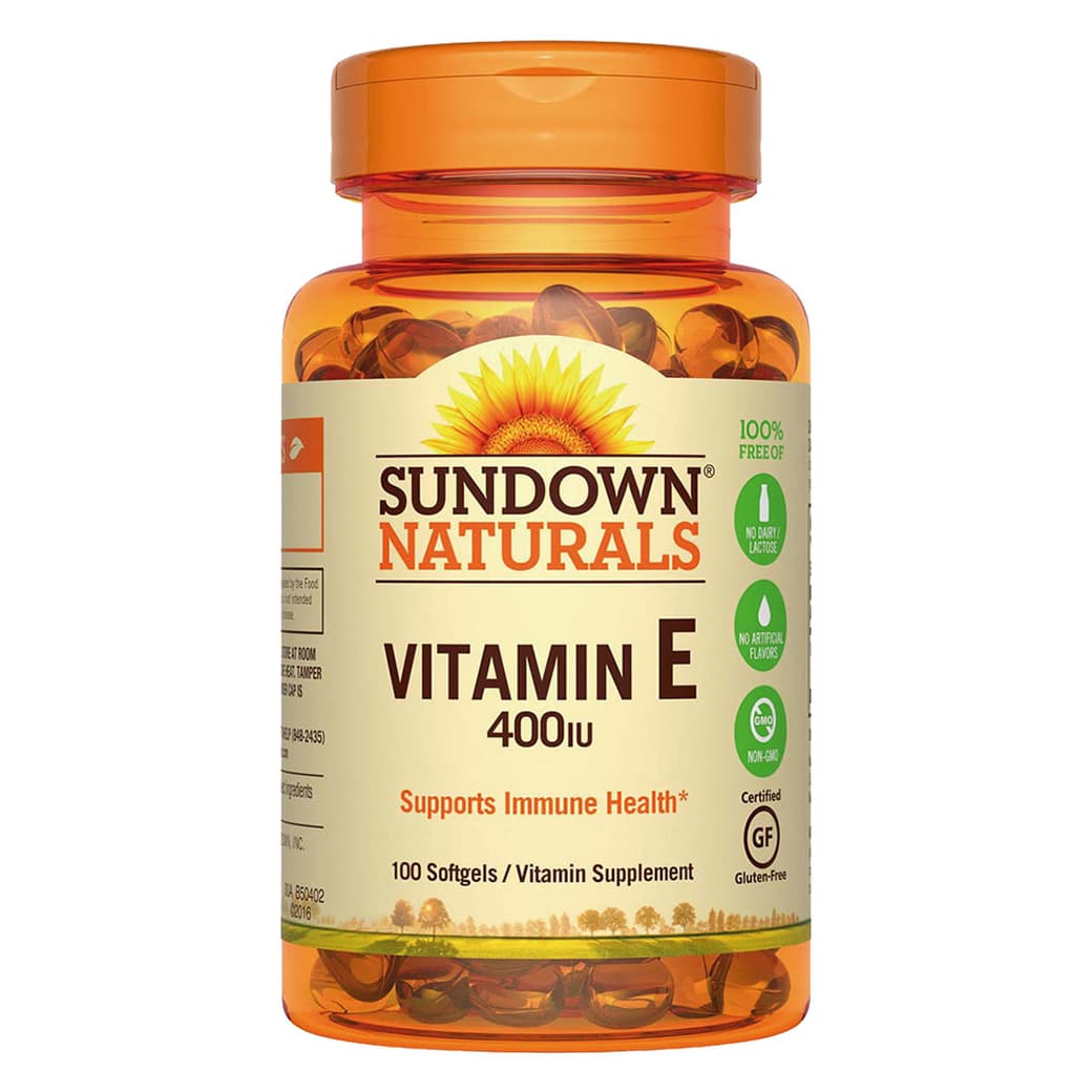 Suplemento Sundown Vitamina E 400 UI (100 softgel)_1