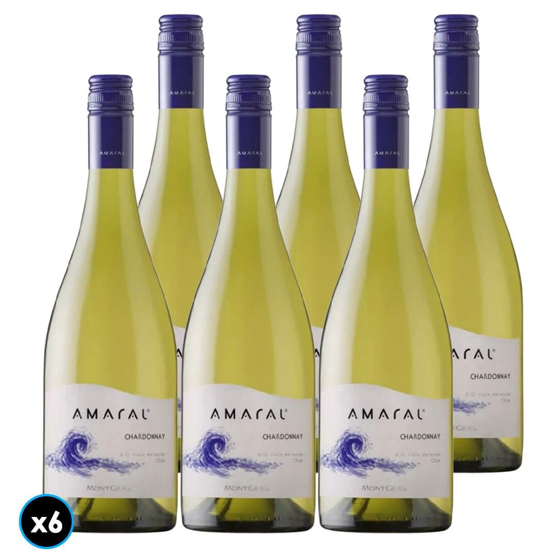 CAJA AMARAL RESERVA (Chardonnay): 6x Vino Amaral Reserva Chardonnay 750cc_1