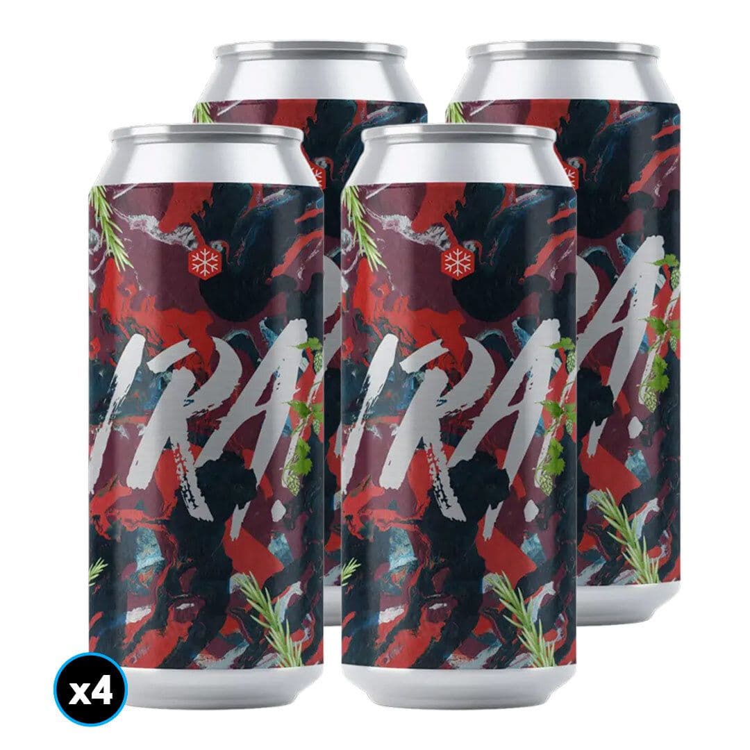 4x Cerveza Granizo IRA! (Indian Red Ale) 473cc _1