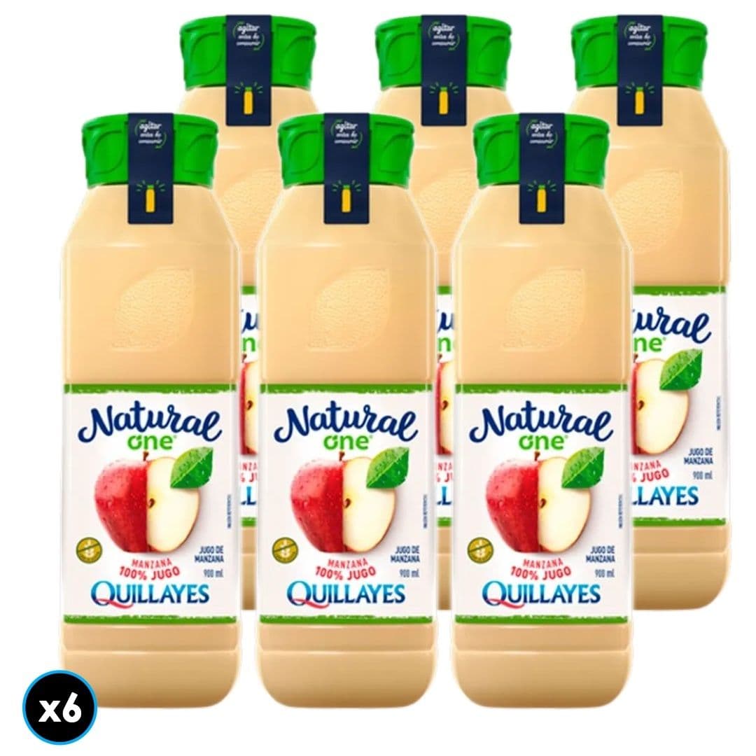 6x Jugo Quillayes Manzana 900cc_1