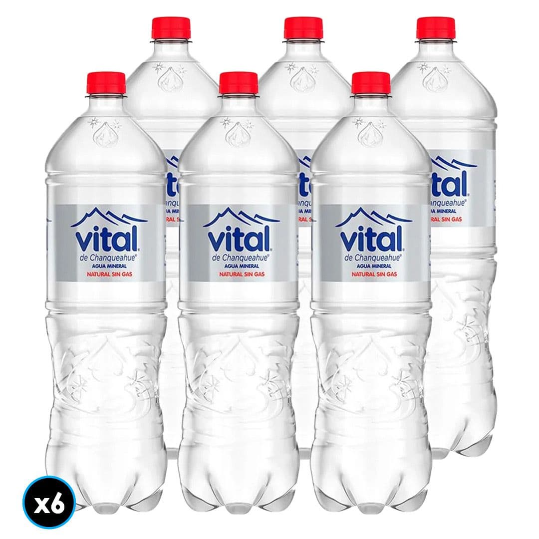 6x Agua Mineral Vital Sin Gas 1.6 L_1