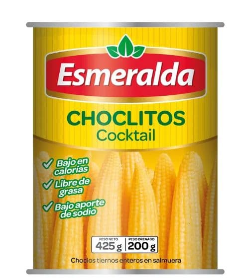 Choclitos Cocktail Esmeralda 425 grs._1