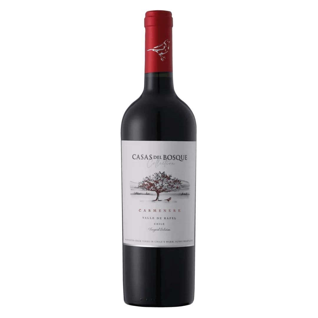 Vino Casas del Bosque Collection Carmenere 750cc_1