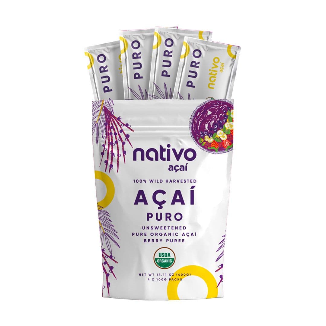 Pulpa de Acaí Nativo Orgánico Puro 400 g_1