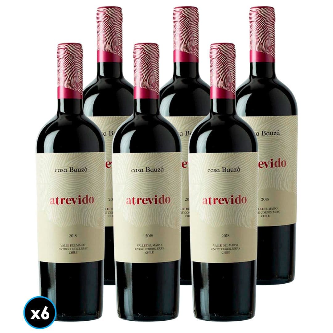 CAJA CASA BAUZÁ ATREVIDO (Ensamblaje): 6x Vino Casa Bauzá Atrevido Ensamblaje 750cc_1