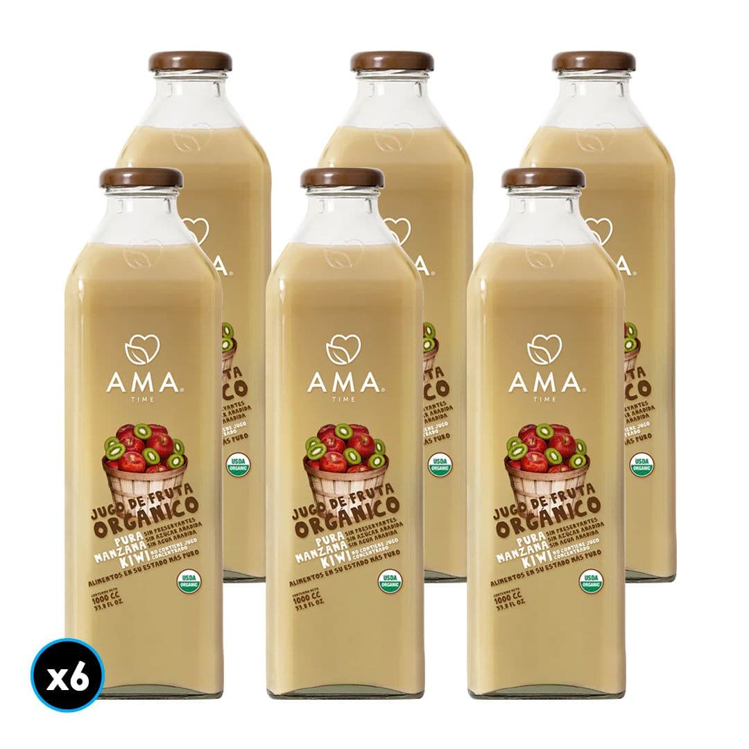 6x Jugo Ama Manzana-Kiwi 1 Lt._1