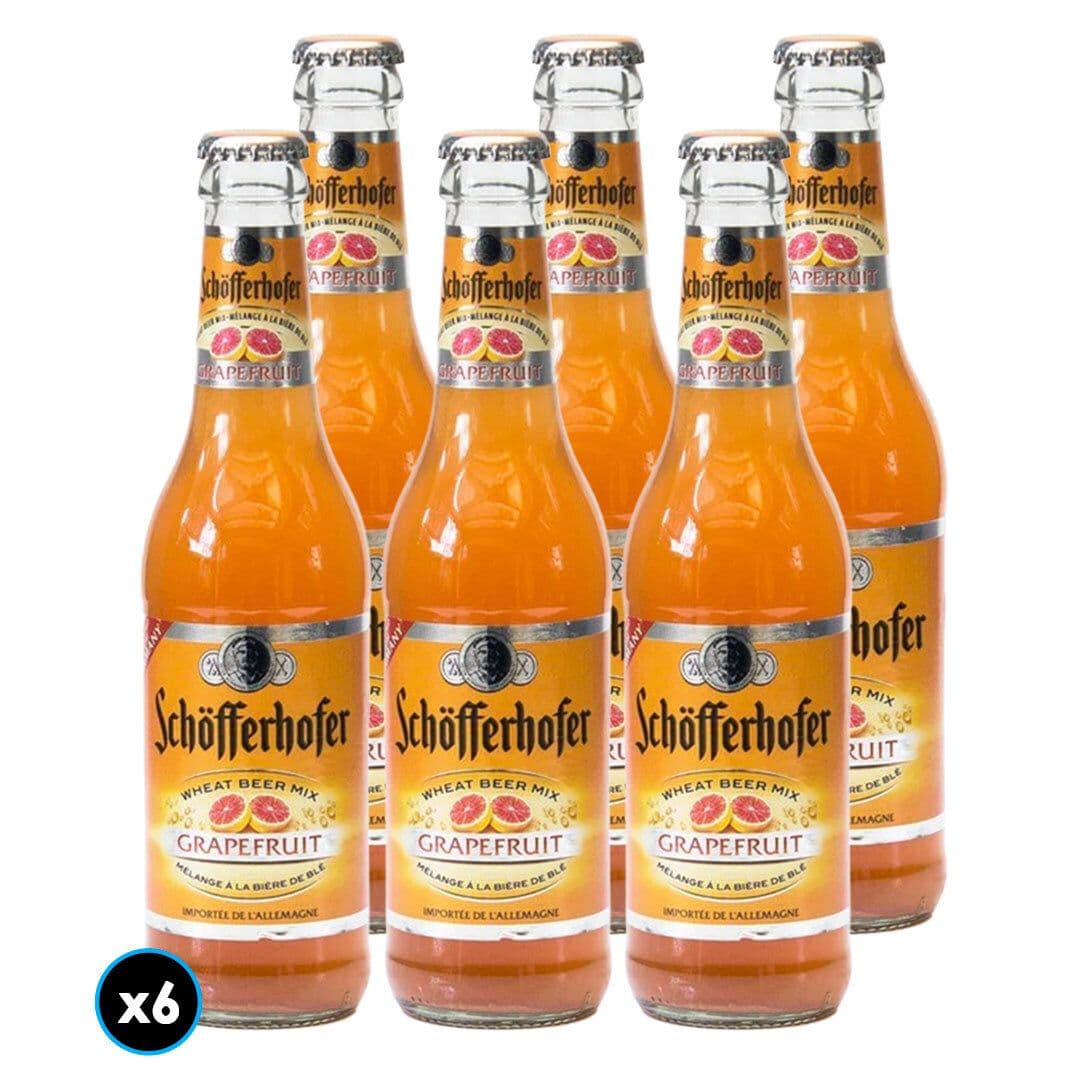 6x Cerveza Schofferhofer Pomelo Botella 330cc_1