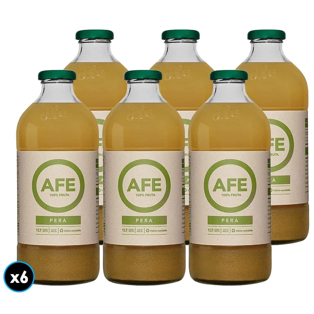 6x Jugo Afe Pera 1 L_1