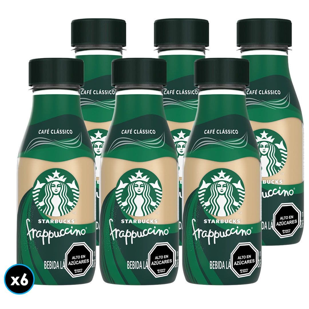 6x Café Starbucks Frappuccino Classic 280 cc_1