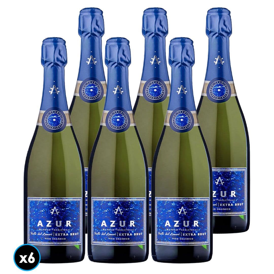CAJA ESPUMANTE AZUR (Extra Brut): 6x Espumante Azur Extra Brut 750cc_1