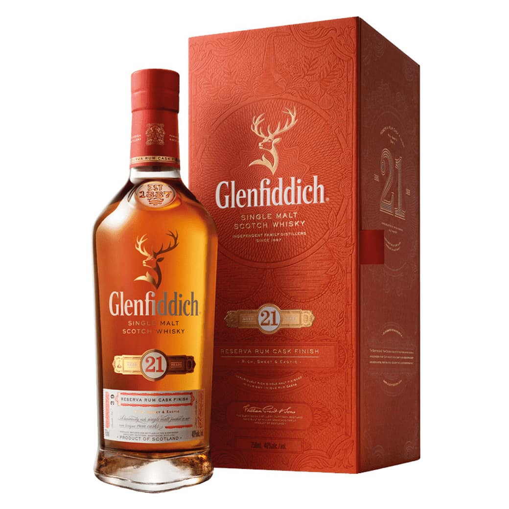 Whisky Glenfiddich Grand Reserve 21 años 40° alc. 700cc_1
