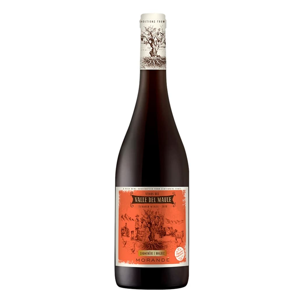 Vino Morande Terroir Wines Carmenere - Malbec 750cc_1