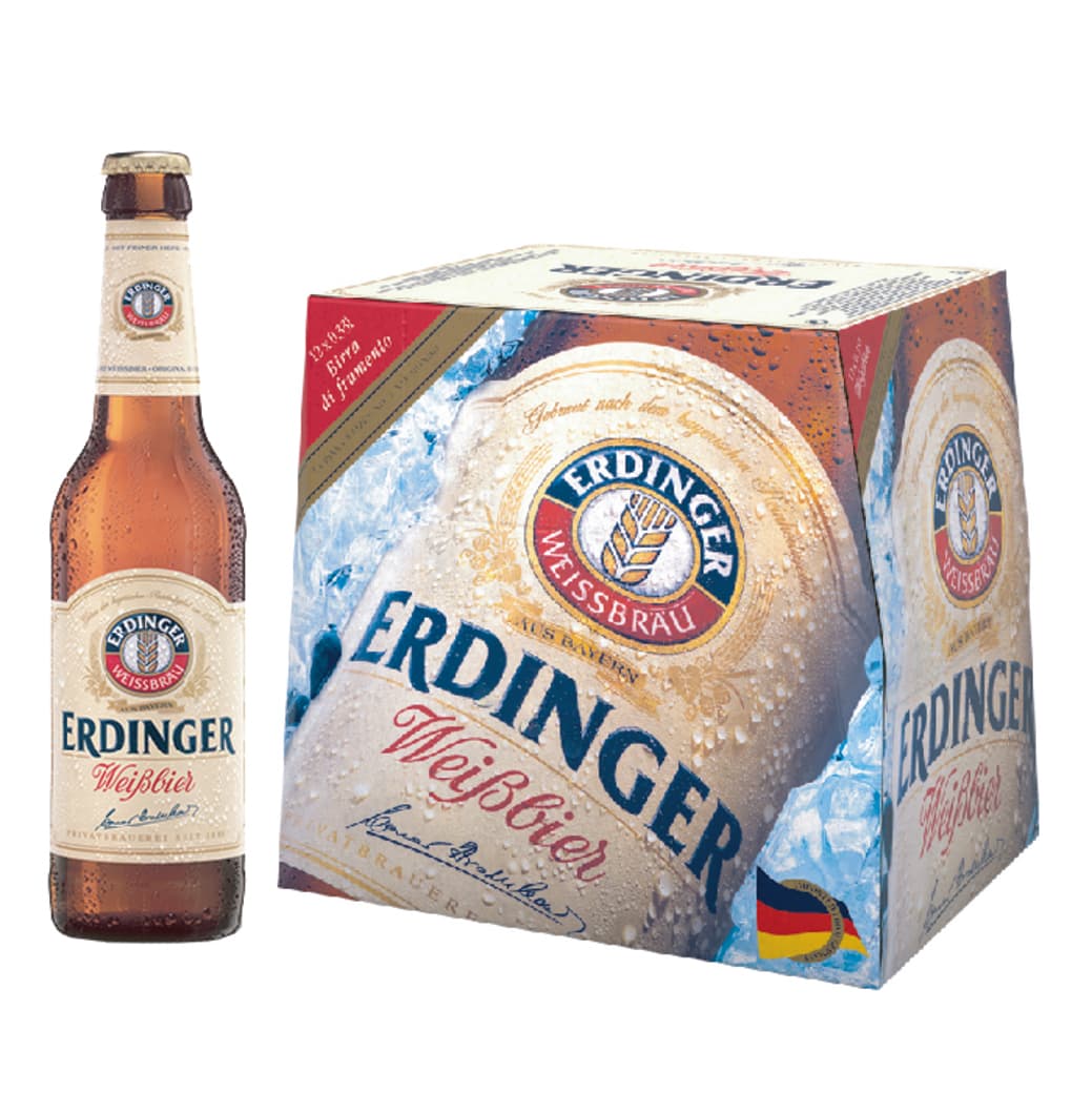 12x Cervezas Erdinger Weißbier en Botellas 330cc_1