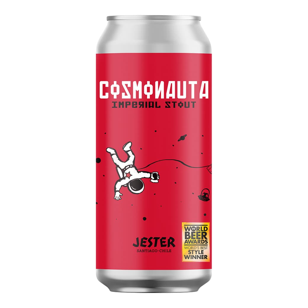 Cerveza Jester Cosmonauta Stout en Lata 473cc _1
