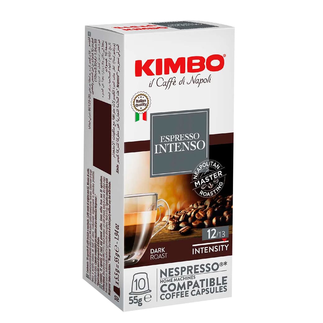 Cápsulas Café Kimbo Intenso Compatible con Nespresso (10 unidades)_1