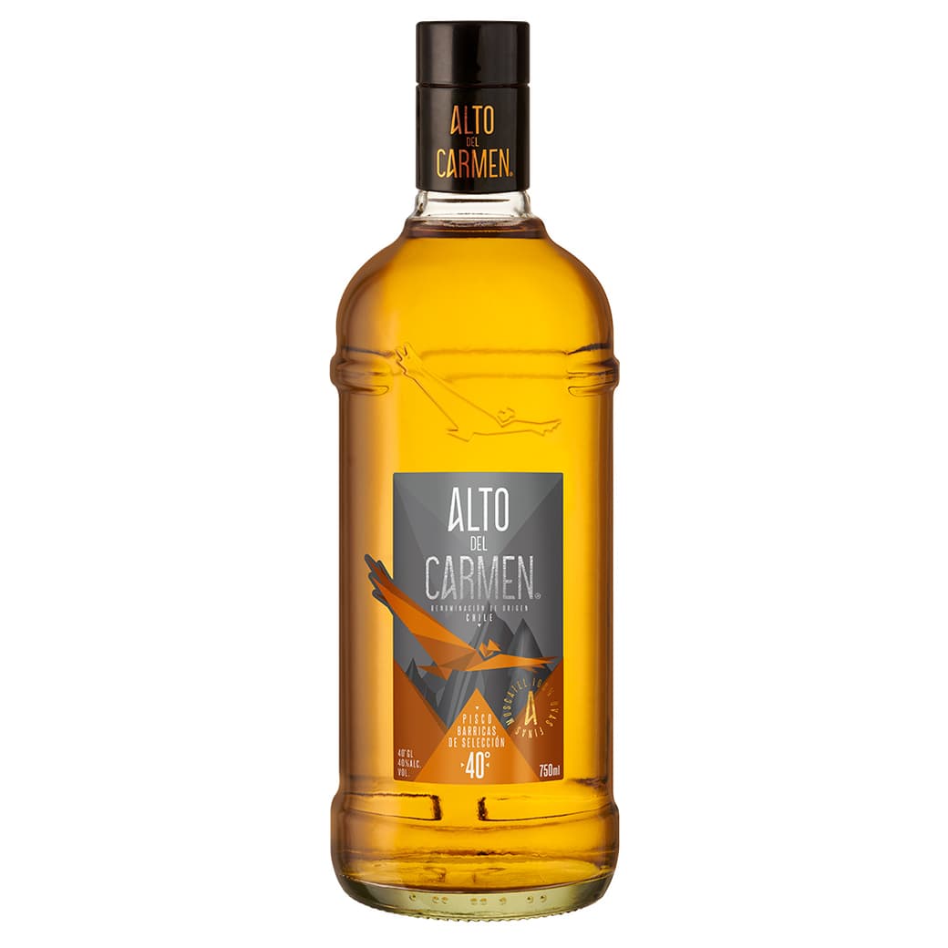 Pisco Alto del Carmen Envejecido Barricas de Selección 750cc 40º alc._1