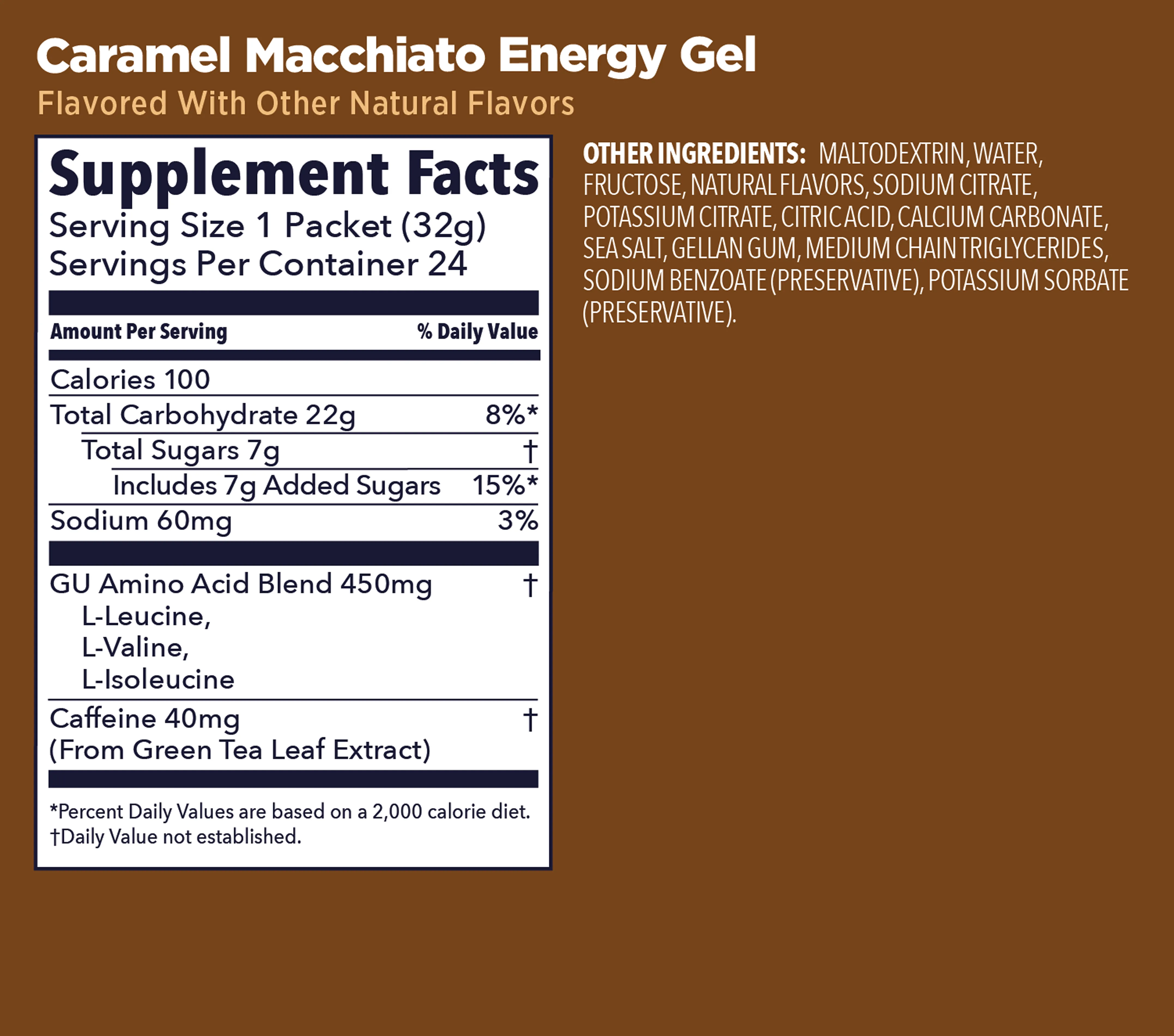 Gel Energético GU Caramel Macchiato con Cafeína 32 grs (24 unidades)._4