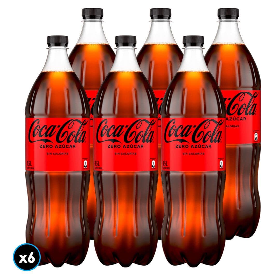 6x Coca-Cola Zero Azúcar 1,5 Litros_2