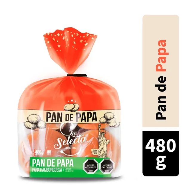 Pan Hamburguesa Papa La Selecta 8, Un_3